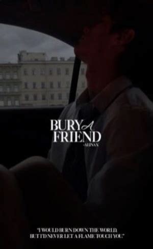 Feb 10, 2020 · Billie Eilish's "<b>Bury</b> <b>a Friend</b>" details a strange and slightly horrifying relationship that the singer has with a monster that lurks beneath her bed, who also happens to be her. . Bury a friend alinax wattpad